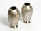 Mid-Century Modern Table Vases in Silver-Plated Brass for WMF Ikora, 1950s, Set of 2 2