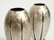 Vases de Table Mid-Century en Laiton Plaqué Argent pour WMF Ikora, 1950s, Set de 2 12