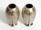 Mid-Century Modern Table Vases in Silver-Plated Brass for WMF Ikora, 1950s, Set of 2 3