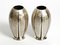 Mid-Century Modern Table Vases in Silver-Plated Brass for WMF Ikora, 1950s, Set of 2 17