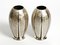 Vases de Table Mid-Century en Laiton Plaqué Argent pour WMF Ikora, 1950s, Set de 2 17