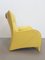 Sillón moderno de cuero amarillo de De Sede, años 80, Imagen 10