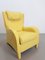 Modern Yellow Leather Lounge Chair from De Sede, 1980s 4