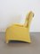 Sillón moderno de cuero amarillo de De Sede, años 80, Imagen 14