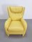 Fauteuil Moderne en Cuir Jaune de De Sede, 1980s 9