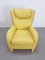 Modern Yellow Leather Lounge Chair from De Sede, 1980s 9
