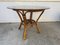 Vintage Rattan Dining Table, 1970 10