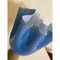 Milchblaue Tischlampe aus Muranoglas von Simong 3