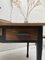 Schreibtisch aus lackiertem Holz mit Furnier 16