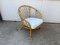 Vintage Rattan Corbeille Armchair, 1970 5