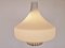 Mid-Century Milk Glass Pendant, 1962 5