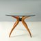 Glass and Walnut Dining Table by Maurizio Maronato and Terry Zappa, 2010s 5