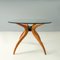 Glass and Walnut Dining Table by Maurizio Maronato and Terry Zappa, 2010s, Image 5