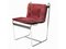 Upholstered Chair in Chromed Steel 3