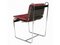 Upholstered Chair in Chromed Steel 5