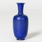 Blue Stoneware Vase by Berndt Friberg from Gustavsberg, 1950s 2