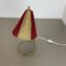 Tischlampe aus Messing & Stoff im Stil von Kalkar, Österreich, 1960er 4