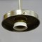 Functionalistic Bauhaus Pendant Light with Opaline Glass Shade, 1920s 6