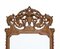 English Walnut Pier Mirror in Carved Glass 2