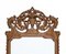 English Walnut Pier Mirror in Carved Glass, Image 2