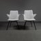 DU20 Armchairs, Mario Rinaldi for Rima, 1950s, Set of 2 3