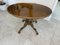 Vintage Biedermeier Dining Table in Veneer 1