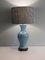 Vintage Ceramic Table Lamp with Custom-Made Lampshade, 1960s 3