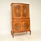 French Inlaid Walnut Cocktail Drinks Cabinet, 1930s 1