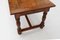 French Rustic Oak Dining Table, 1930s, Image 6