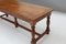 French Rustic Oak Dining Table, 1930s, Image 7