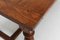French Rustic Oak Dining Table, 1930s, Image 8