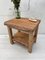Vintage Arbeitstisch aus Holz 15