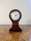 Horloge Ballon Édouardienne Antique en Acajou Marqueté par Mappin & Webb, 1900 4