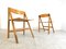 Vintage Scandinavian Folding Chairs from Hyllinge Mobler, 1970s, Set of 8 6