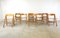 Vintage Scandinavian Folding Chairs from Hyllinge Mobler, 1970s, Set of 8 10