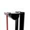 Vintage Red and Black Floor Lamp, 1980s 4