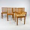 Scandinavian Pine and Rush Dining Chairs, 1970s, Set of 6 6