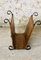 Vintage Rustic Magazine Rack, 1950s 3