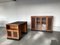 Dutch Haagse School Desk and Cabinet, 1925, Set of 2 2