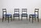 Leggera Dining Chairs by Gio Ponti for Cassina, Italy, 1950s, Set of 4 1