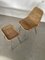 Dutch Chair & Stool attributed Rohé Noordwolde, 1960s, Set of 2 3