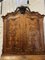 18th Century Antique Dutch Marquetry Inlaid Burr Walnut Cupboard, 1780s, Image 4