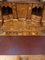 18th Century Antique Dutch Marquetry Inlaid Burr Walnut Cupboard, 1780s, Image 5