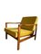 Mid-Century Polish Armchairs in Yellow Velvet by Zenon Bączyk, 1960s, Set of 2, Image 6