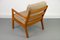 Danish Teak and Wool Lounge Chair by Ole Wanscher for P. Jeppesen, 1980s 7