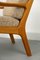 Danish Teak and Wool Lounge Chair by Ole Wanscher for P. Jeppesen, 1980s 15