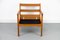 Danish Teak and Wool Lounge Chair by Ole Wanscher for P. Jeppesen, 1980s 18