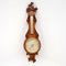 Barometro banjo vittoriano in quercia intagliata di Maple & Co, fine XIX secolo, Immagine 1