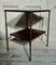 Faux Bamboo Brass Side Table, 1940, Image 3