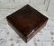 Antique Leather Footstool, 1920, Image 3